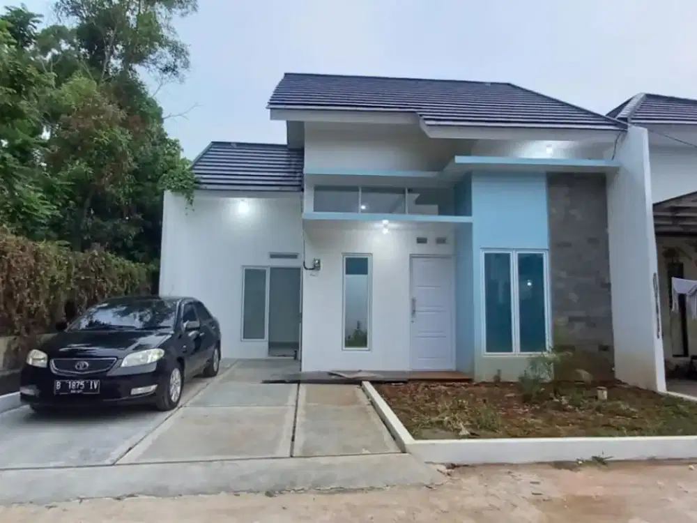 Rumah Hook 3 Kamar di Depok Serua Pondok Petir, Asri dan Murah!