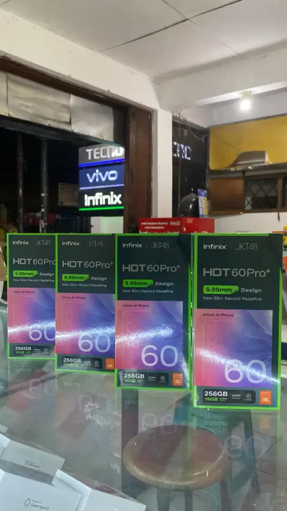 Redy infinix Hot 60 Pro plus 8/256 NEW Garansi resmi 1thn