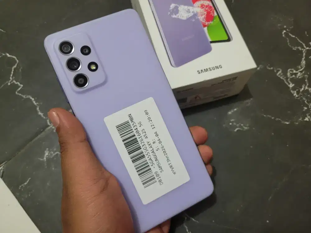 SAMSUNG GALAXY A52S 5G 8/256 GB DUSBOX RESMI EX SEIN