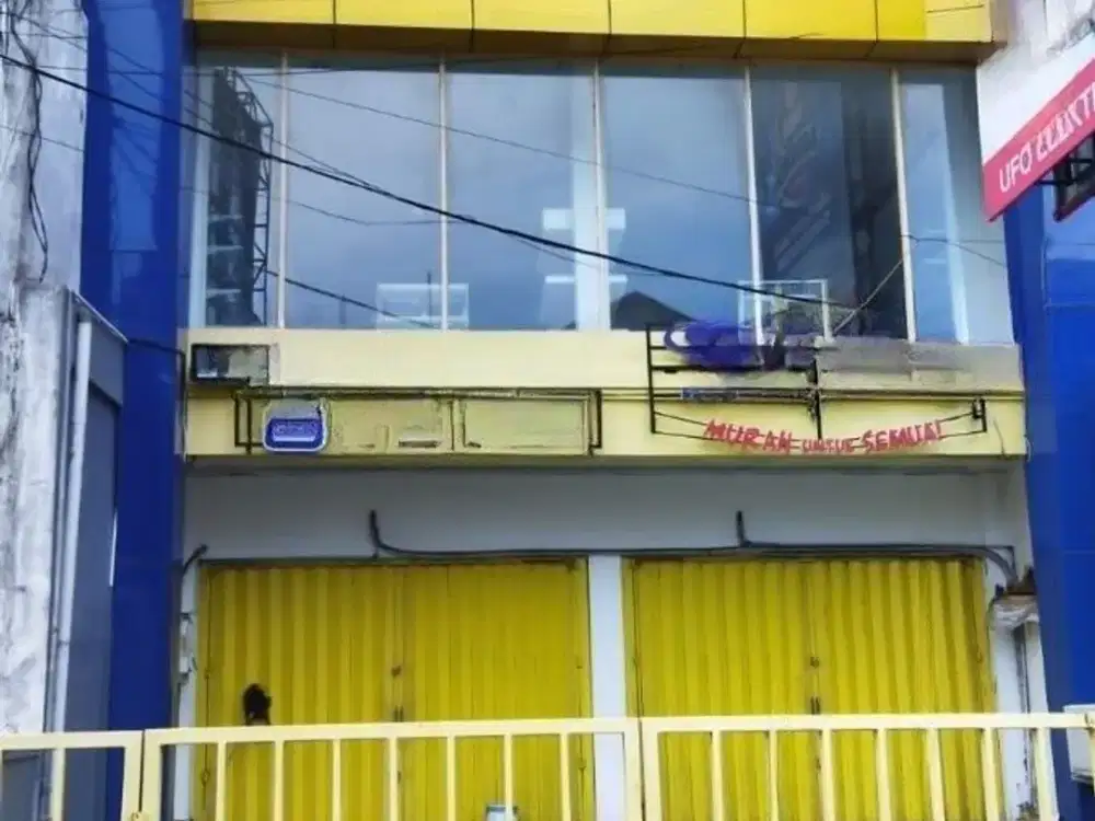 Dijual ruko 3,5 lantai parkiran luas jalan utama Supratman Bali