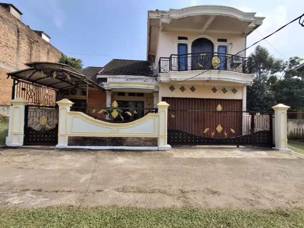 DIJUAL RUMAH FULL FURNISH KEBUN BUNGA PALEMBANG