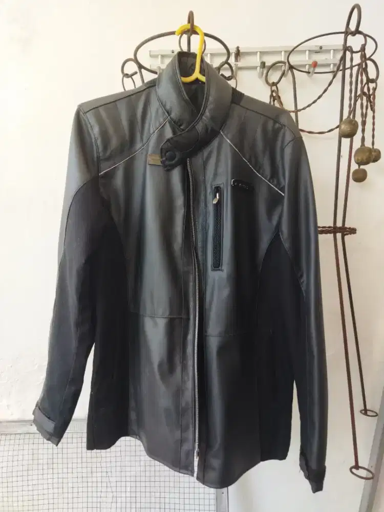 jaket kulit pcx kulit molai dapat lom pernah di pakai