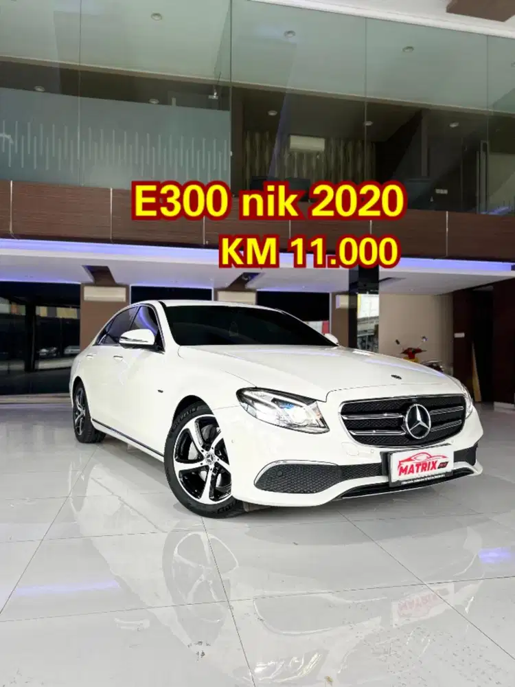 Mercedes-Benz E300 2021 nik 2020 ATPM . Mercy e300 AT Matic ganjil