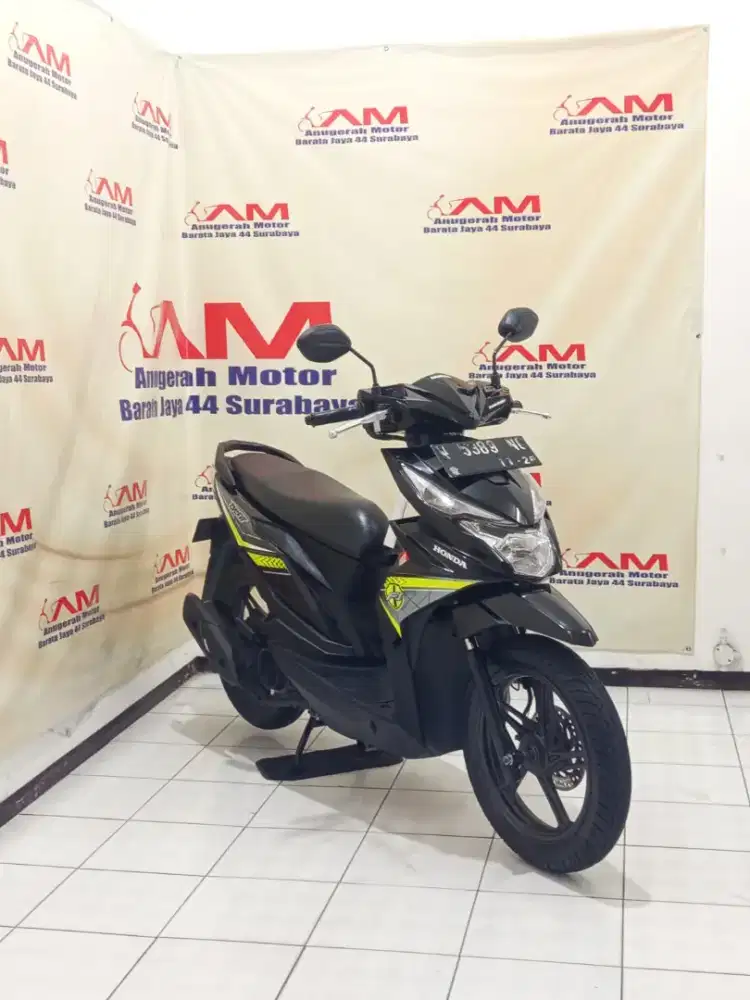 Siap pakai Honda Beat Eco Tahun 2016 warna Hitam