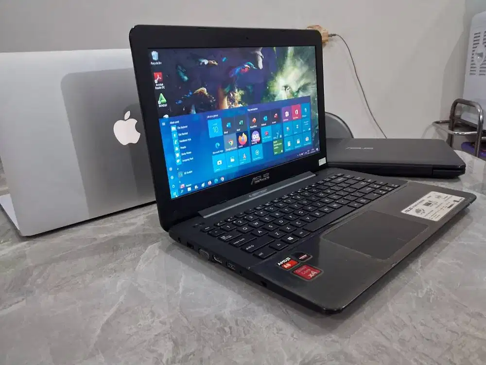 Laptop Asus 8GB  SSD ReadyUp VGA Radeon R5 Full ANTI Gores Game Desain