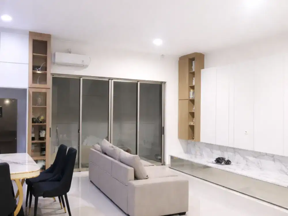 Rumah Scarlet PIK 2 8x15 3+1KT Full Furnished Siap Huni