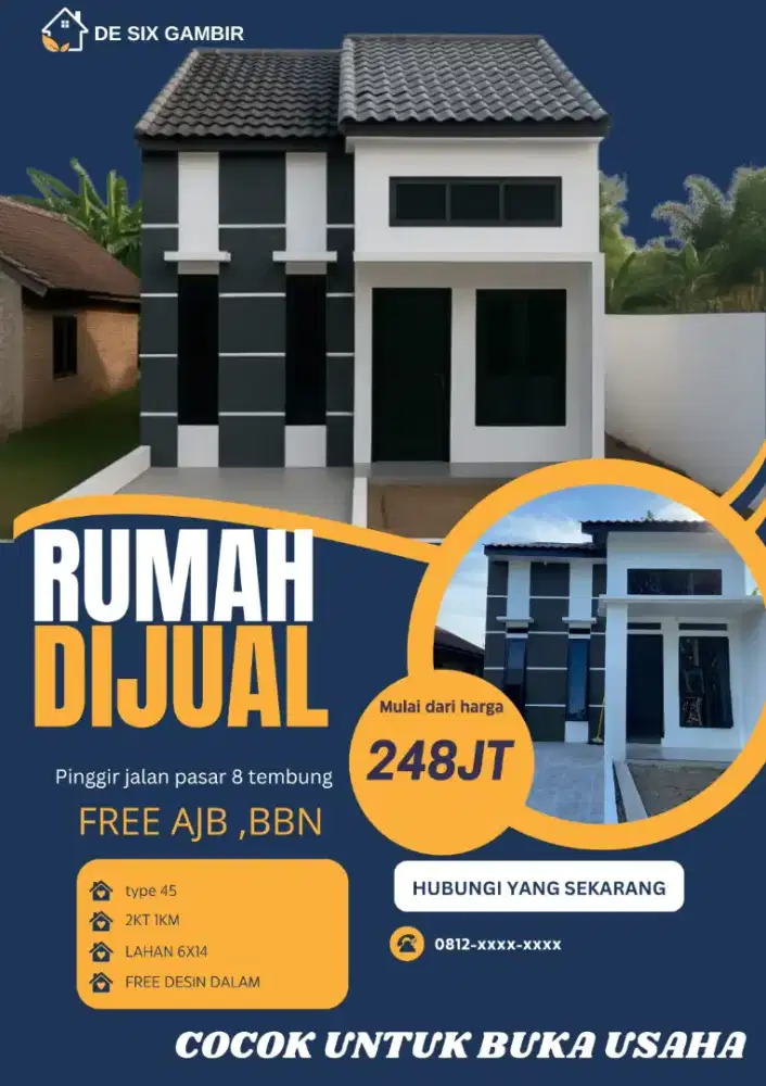 Rumah murah design modern harga ekonomis