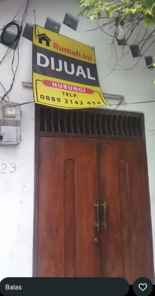 Dijual tanah dibawah NJOP