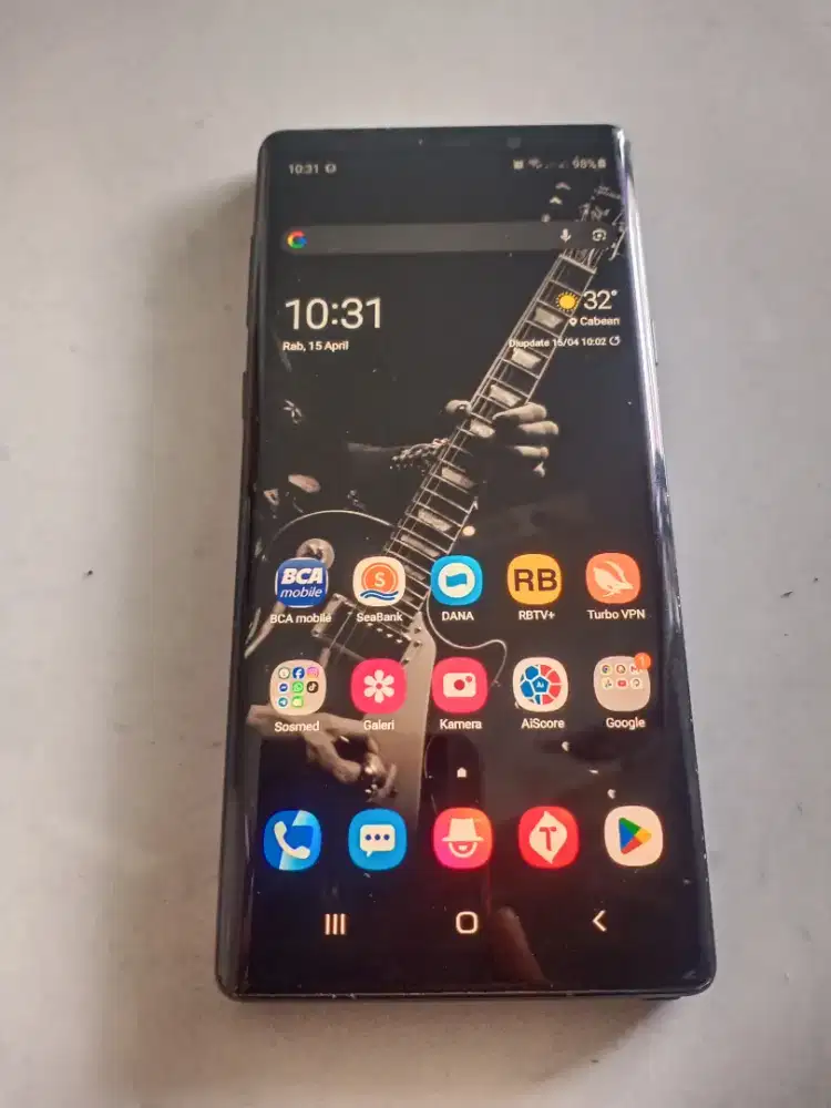 Samsung galaxy note 9. 6/128. Batangan. Ori sein