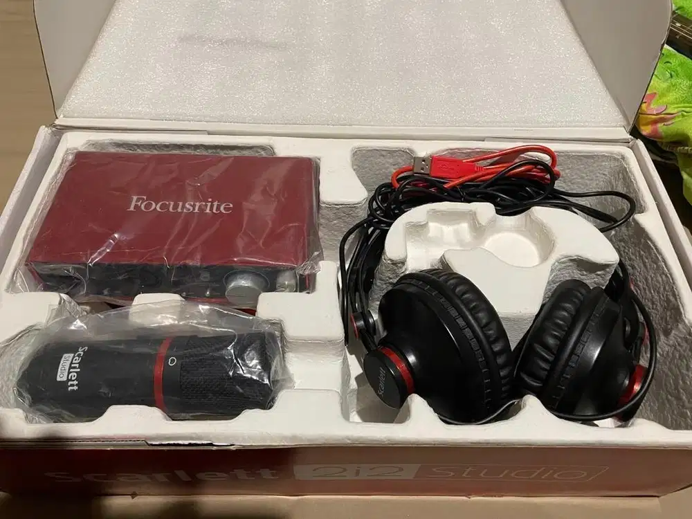 Dijual Soundcard Audio Interface Scarlett 2i2 2nd Gen