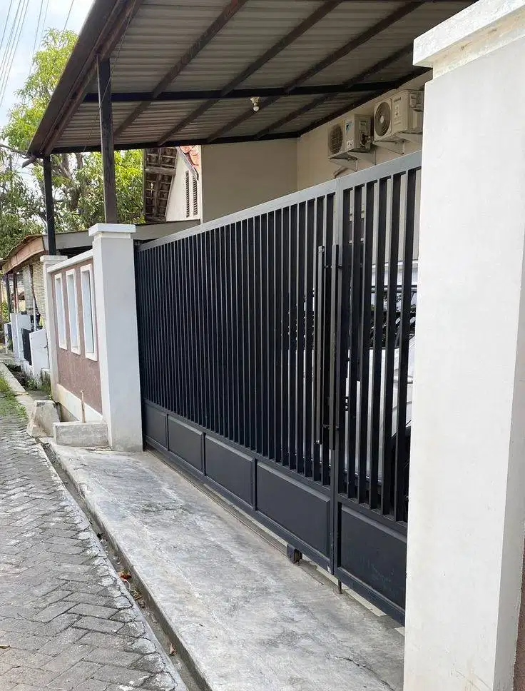 Pagar rumah sliding / lipat, terima pembuatan custom harga terbaik