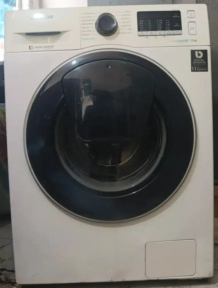 Mesin cuci samsung inverter pintu add wash