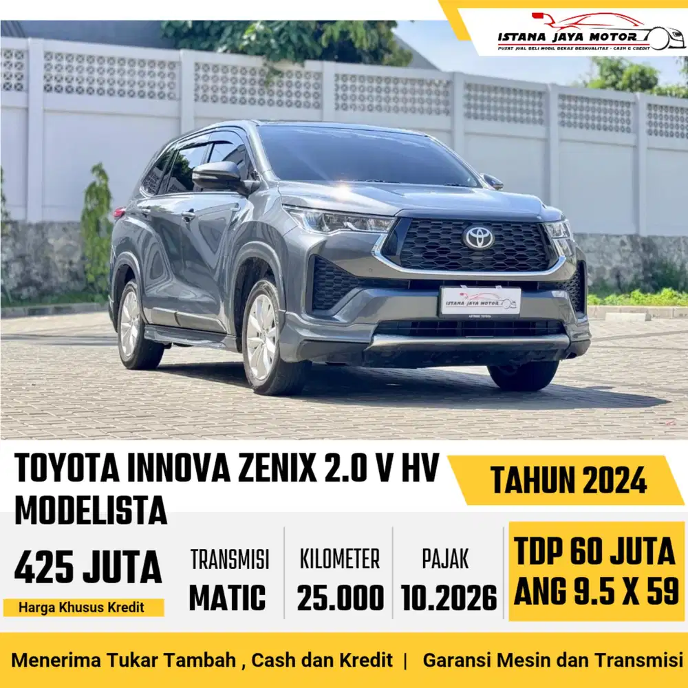 TOYOTA INNOVA ZENIX 2.0 V HYBRID MODELISTA 2024