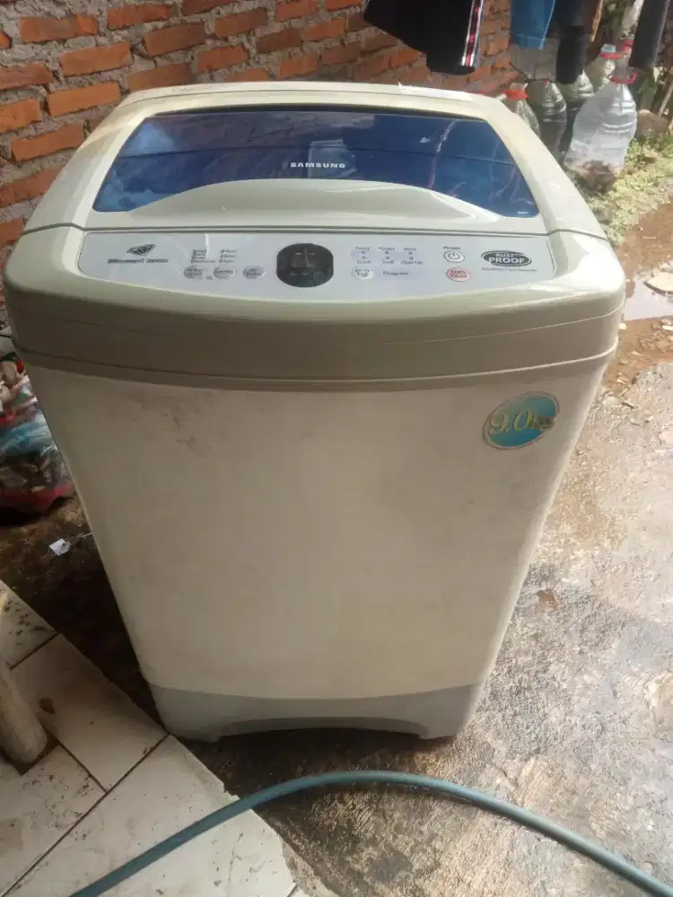 Mesin cuci sharf diamond drum 9 kg