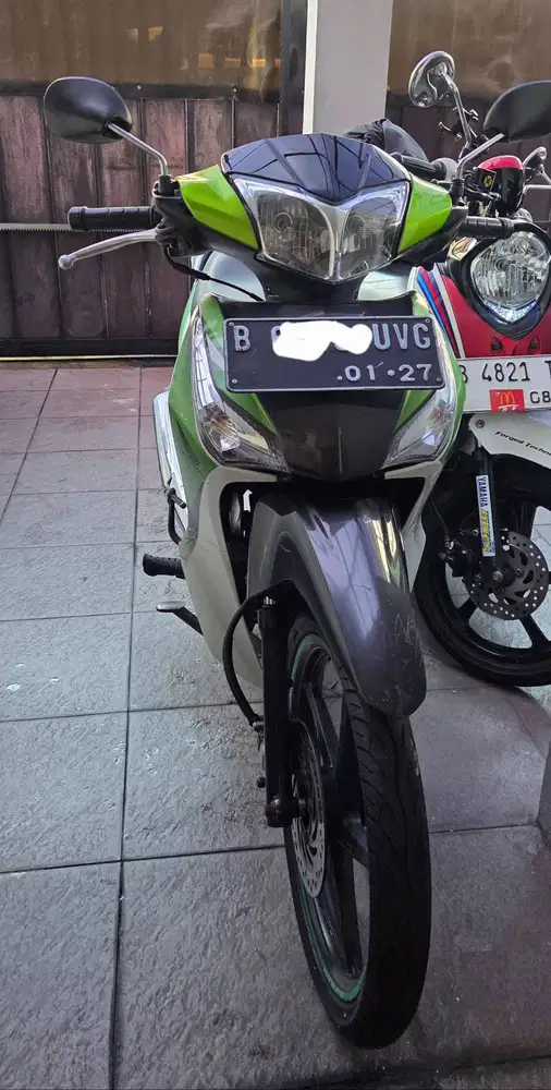 HONDA SUPRA X 125 HELM IN 2012