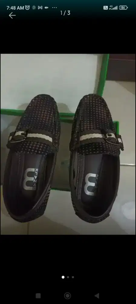 Sepatu anak laki laki bahan Suede