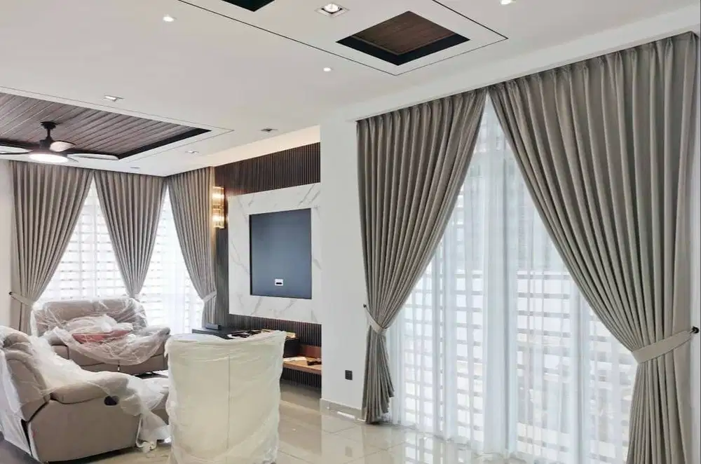 Grosir Tirai Gorden Jendela Gordyn Mewah Hordeng Model Terbaru Murah