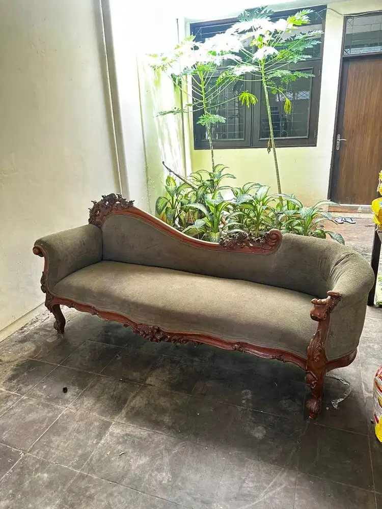 Kursi Sofa Tamu Jati Vintange