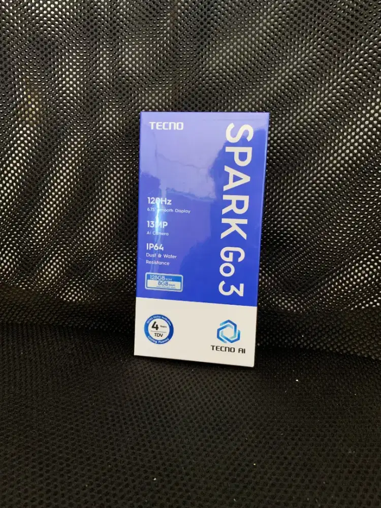 TECNO SPARK GO3 RAM 4/128 GB (BARU, GARANSI RESMI)