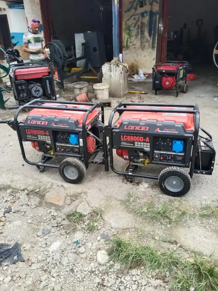 Genset Loncin Gress Siap Pakai
