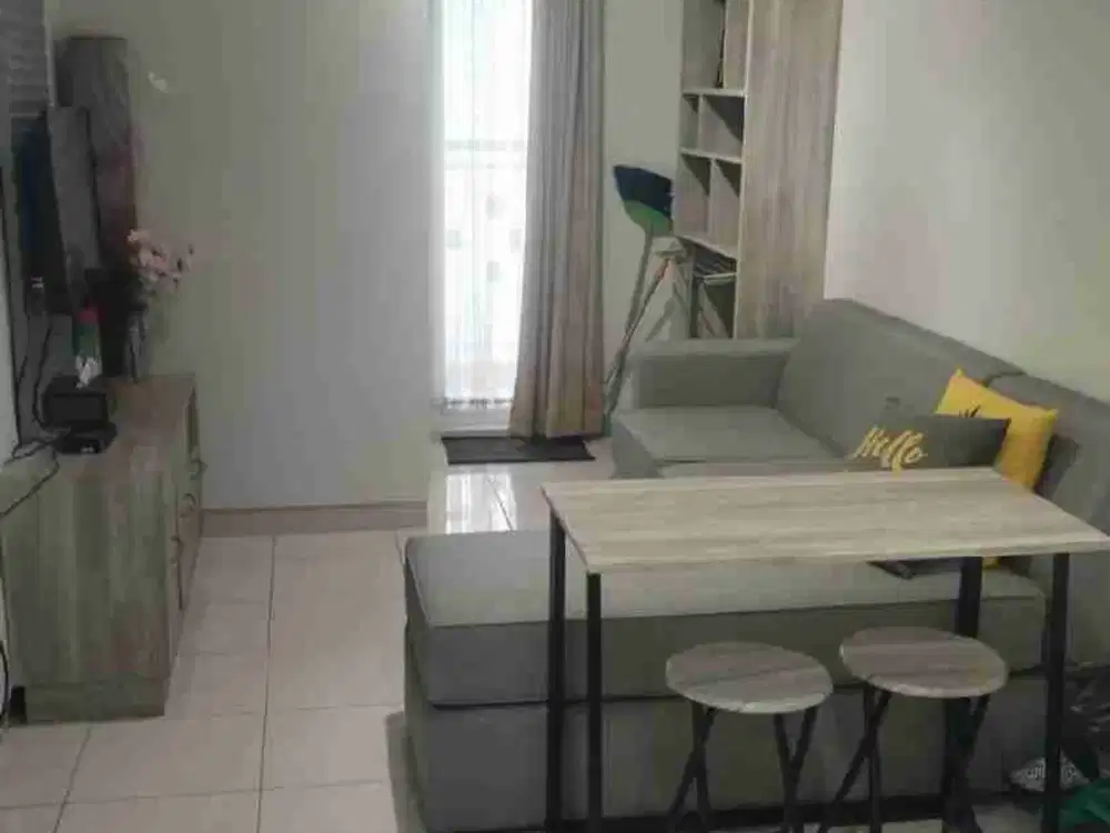 Disewakan apartement cozy 2BR Furnished lantai 3 dekat summarecon mall bekasi utara