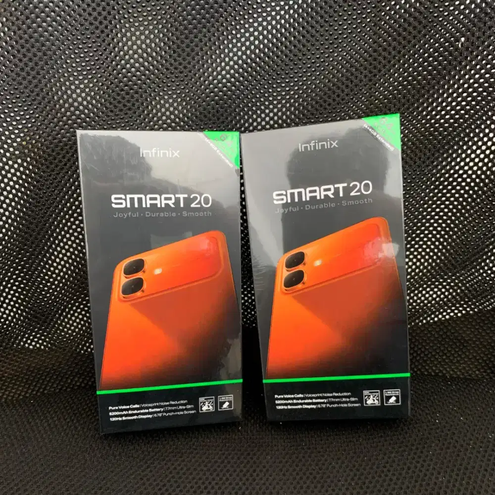 INFINIX SMART 20 RAM 4/128 GB (BARU, GARANSI RESMI)