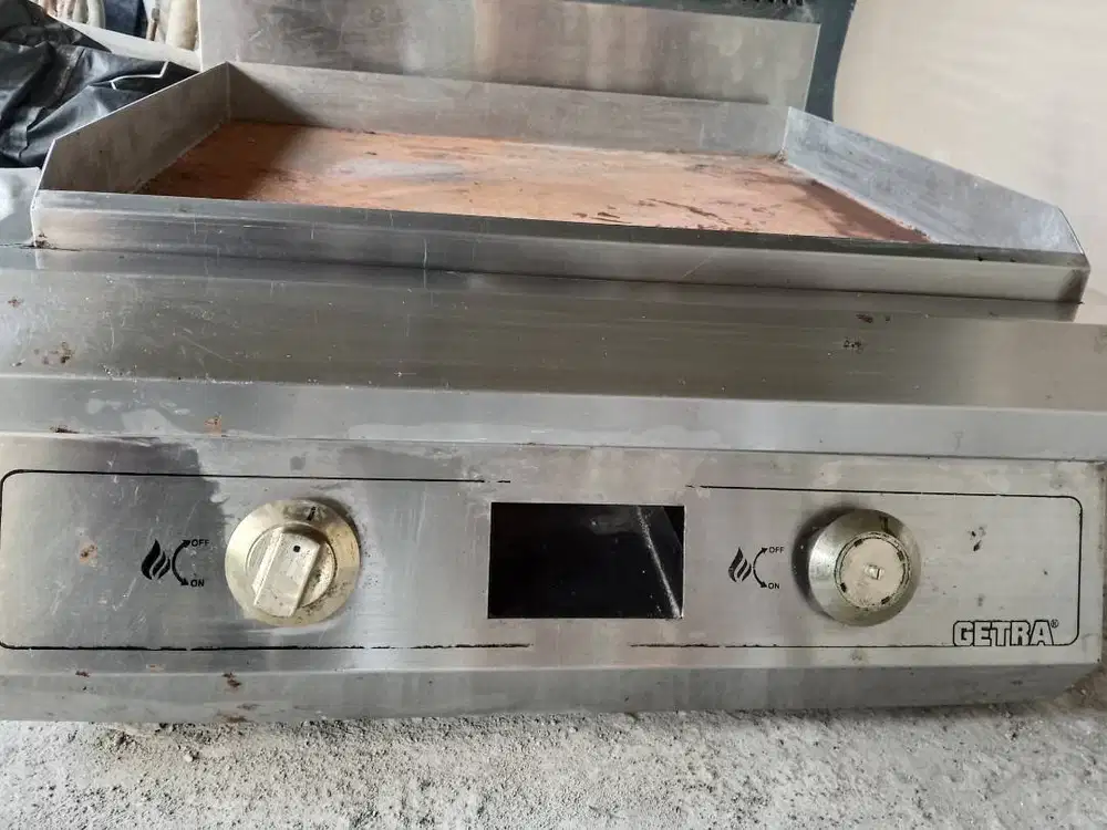 Kompor getra gas griddle full flat