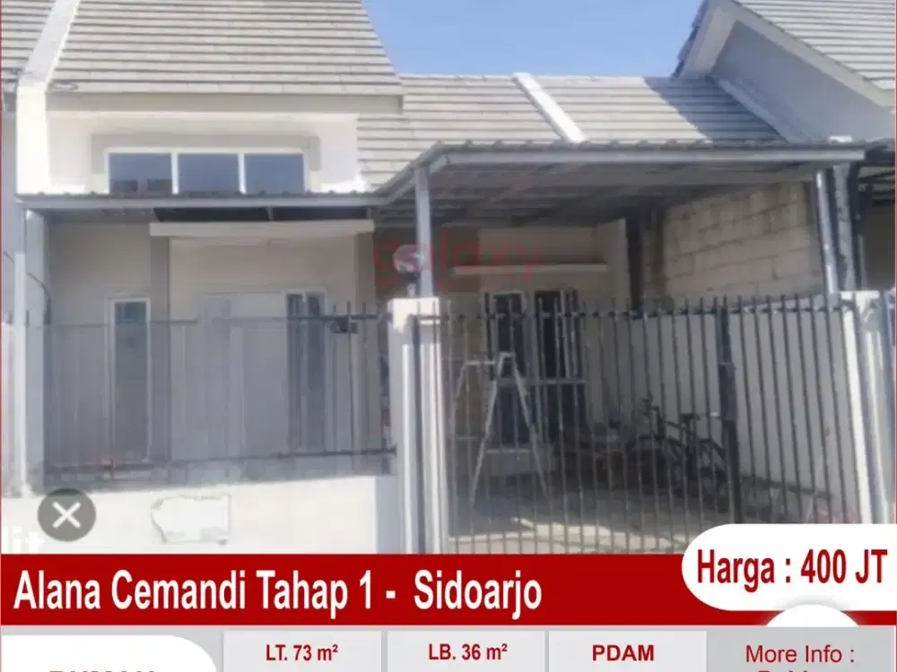 Rumah Super Murah Di Alana Cemandi Sidoarjo