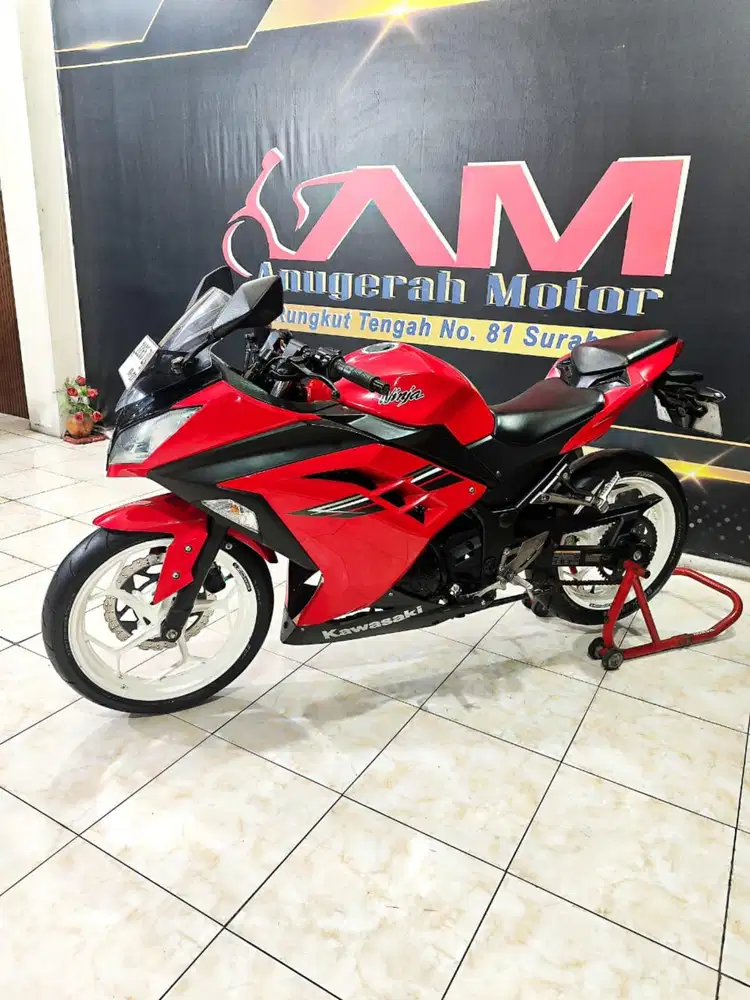 Kawasaki Ninja 250 FI STD TH 2017 Odo 10rb super kencang