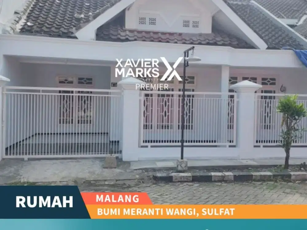 Dijual Rumah di Perum Bumi Meranti Wangi Sulfat Malang Murah