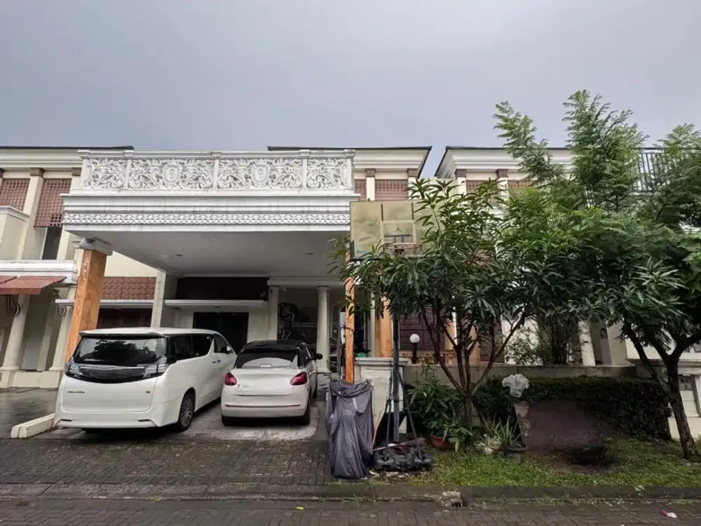DIJUAL RUMAH MEWAH FULL FURNISHED, DEKET TAMAN - GREEN WICH PARK BSD