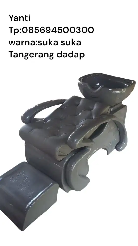 kursi keramas tiduran jok kancing