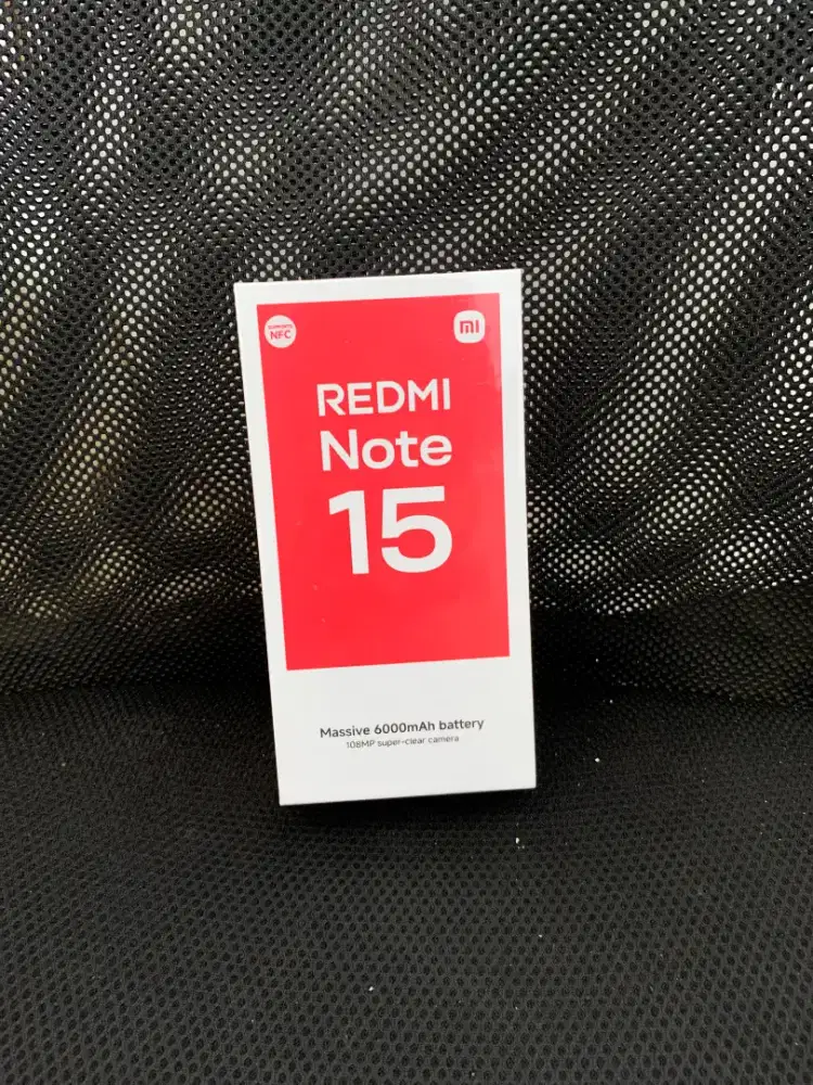 REDMI NOTE 15 RAM 8/128 GB (BARU, GARANSI RESMI)