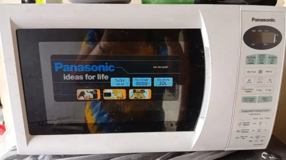 Microwave panasonic nn-mc26wf 22 liter