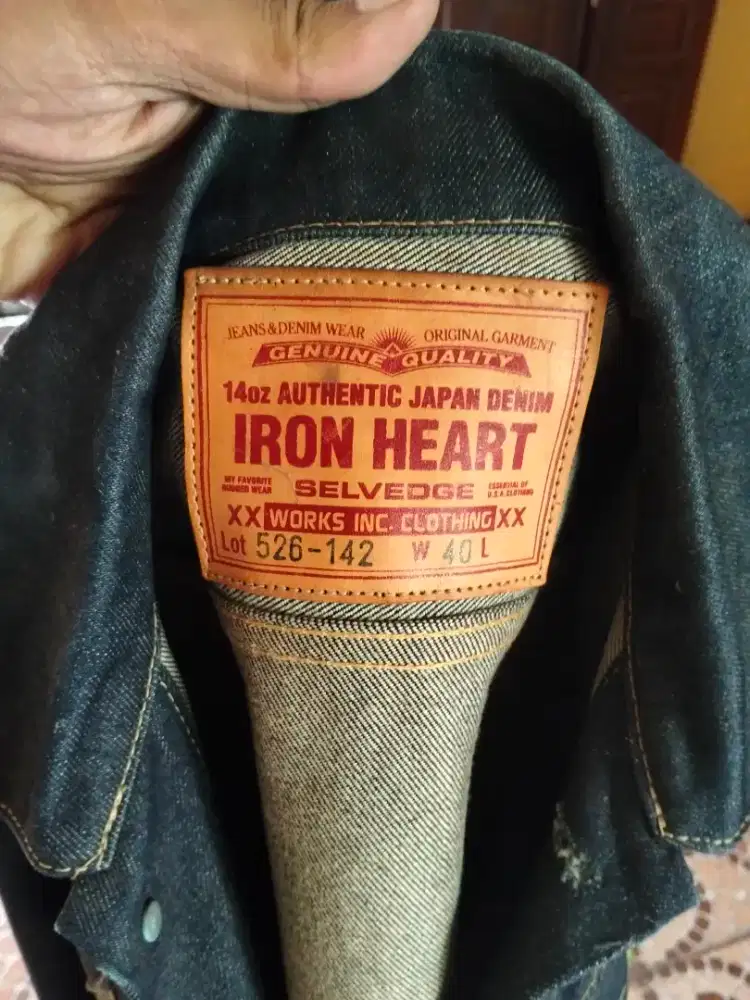 Iron Heart Original indigo