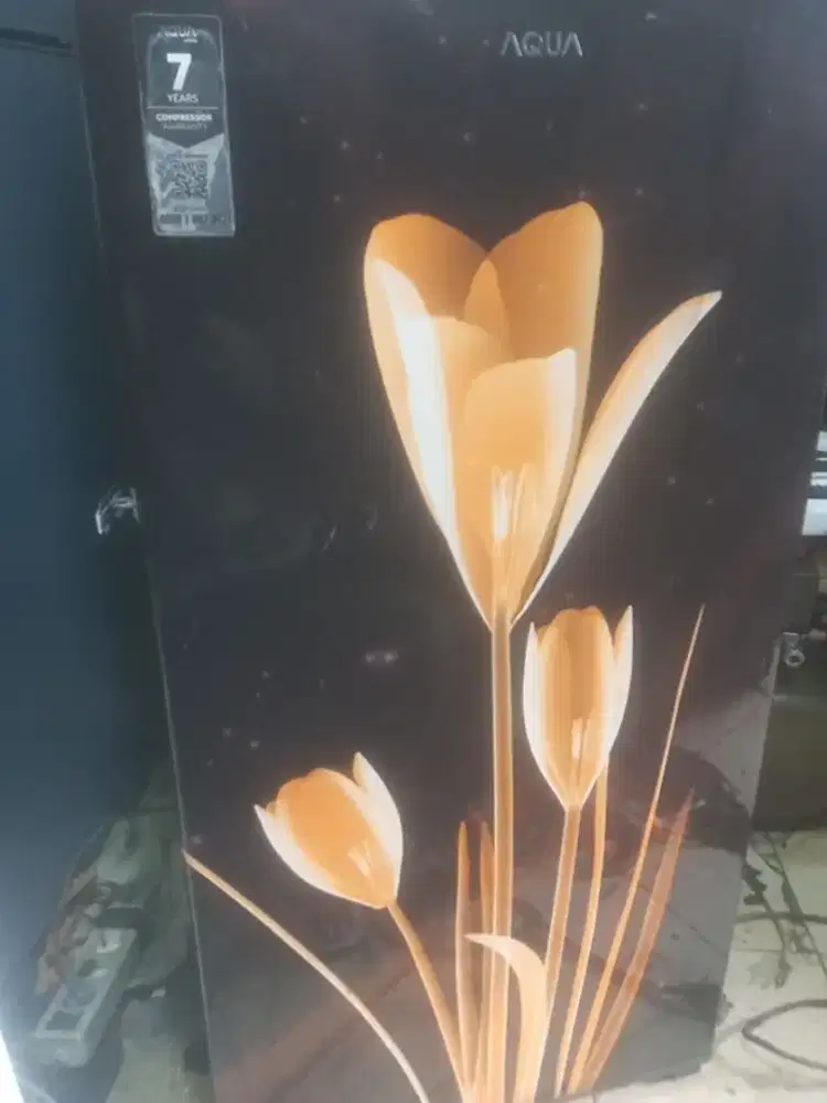 Di jual kulkas Aqua 1 pintu normal siap pakai