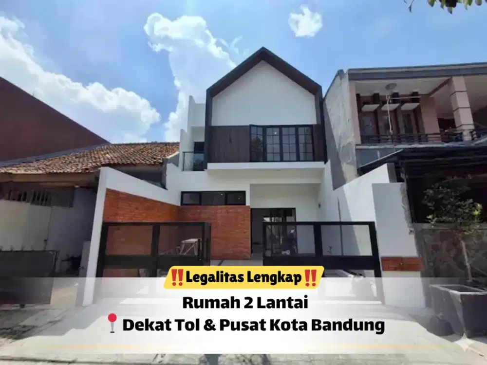 Rumah Antapani Dekat Ubertos 4+1KT Siap Huni
