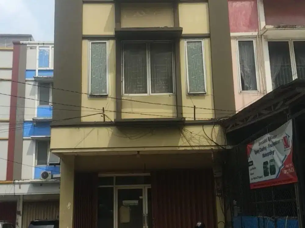 DIJUAL RUKO HADAP JALAN RAYA SEBRANG PERUMAHAN BIO DISTRICT SERPONG