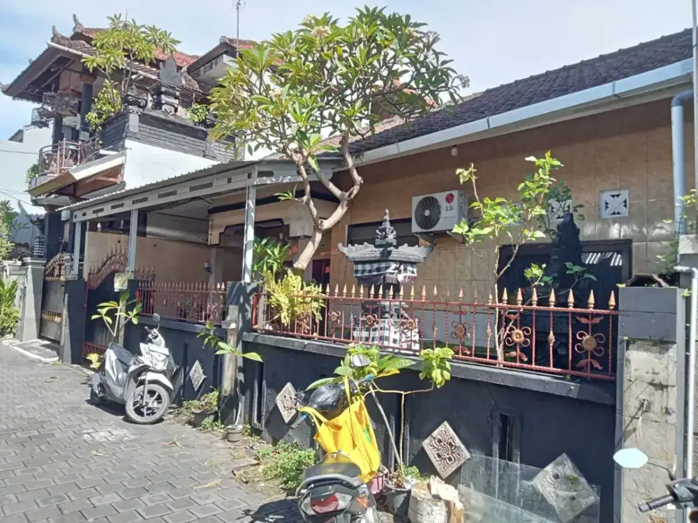 Jual Rumah Lantai 1 Lokasi Di Jln. KertaDalem Sari Sidekarya Denpasar Selatan Bali. Dekat Ke Renon, Panjer, Sesetan, Sanur Bali