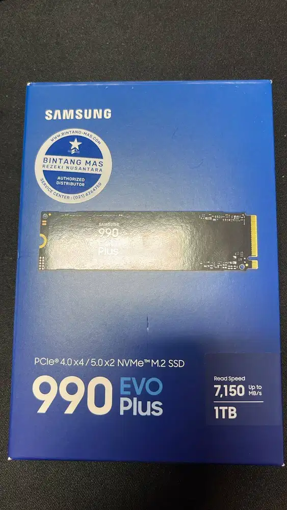 Jual BU Bekas Segel SSD Samsung NVME M.2 1TB 990 EVO Plus
