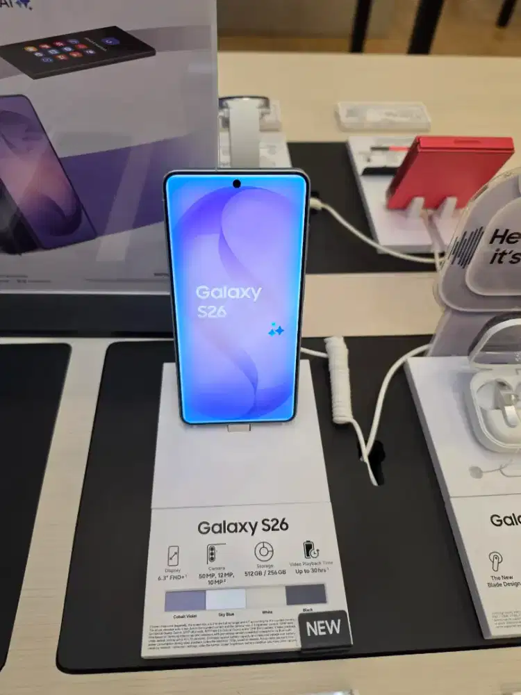 Samsung galaxy S26 free buds 3 fe dan adaptor