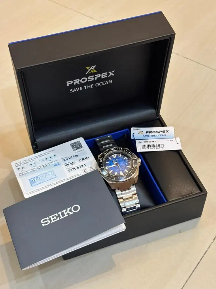 SEIKO PROSPEX SAMURAI FULLSET PEMAKAIAN 1 BULAN