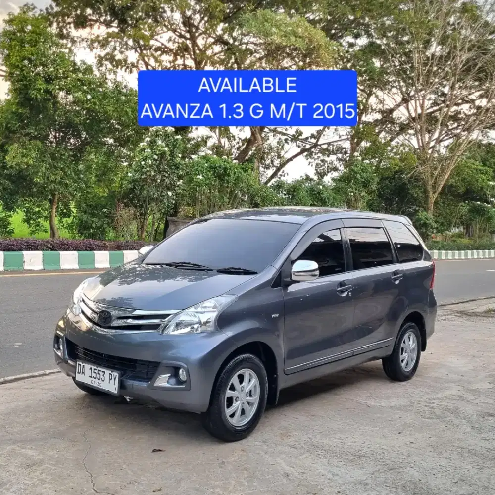 Toyota Avanza 1.3 G M/T 2015