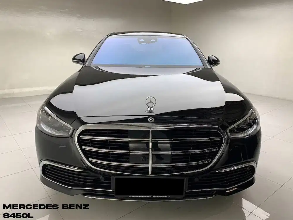 (3000 KM) MERCEDES BENZ S450L 2022 – BLACK ON SADDLE TAN