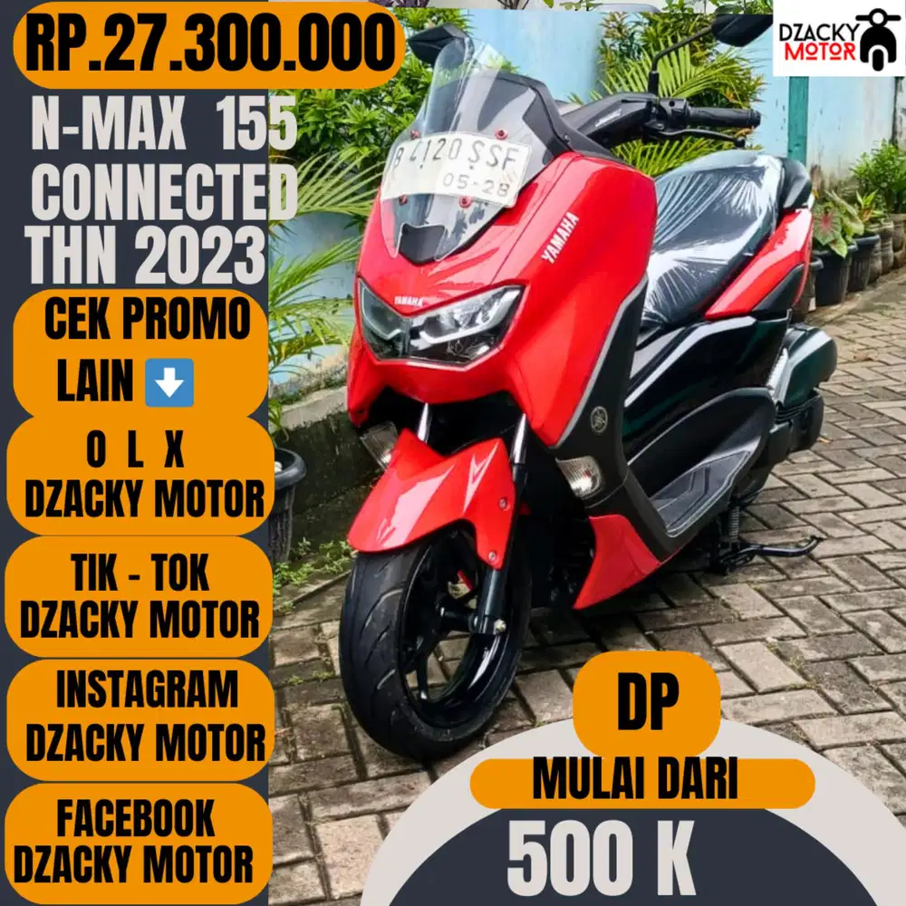 NMAX 155 CONNECTED 2023 SECOND LIKE NEW