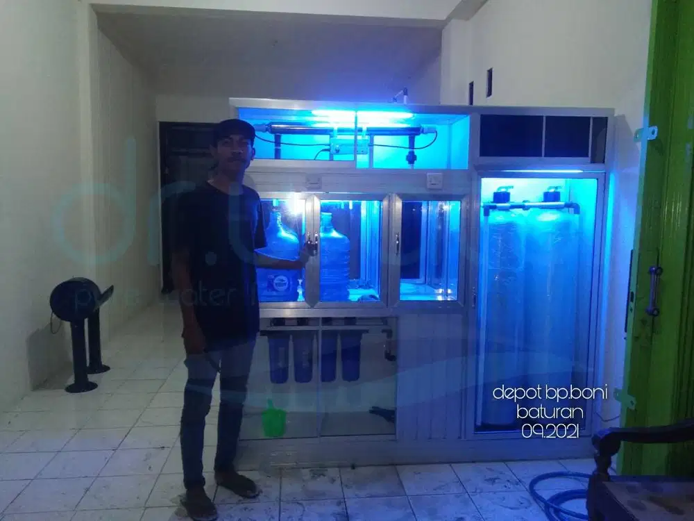 Paket Pasang Depot Air Minum Isi Ulang Paket Hemat