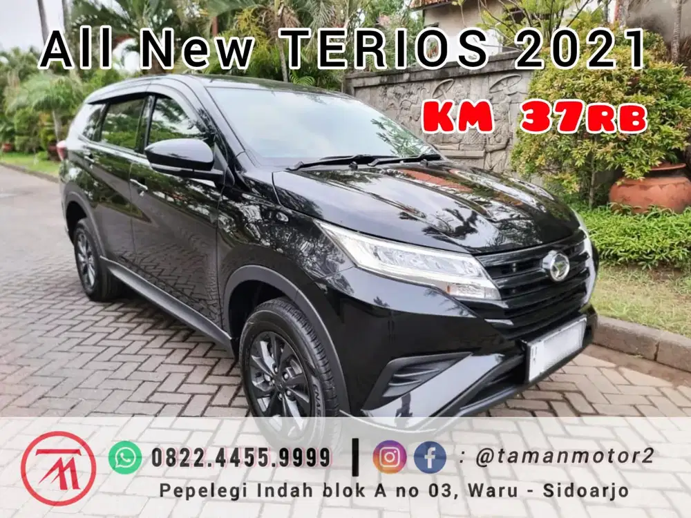 [ KM 37rb ASLI ]  TERIOS X 2021 ORIGINAL 100%