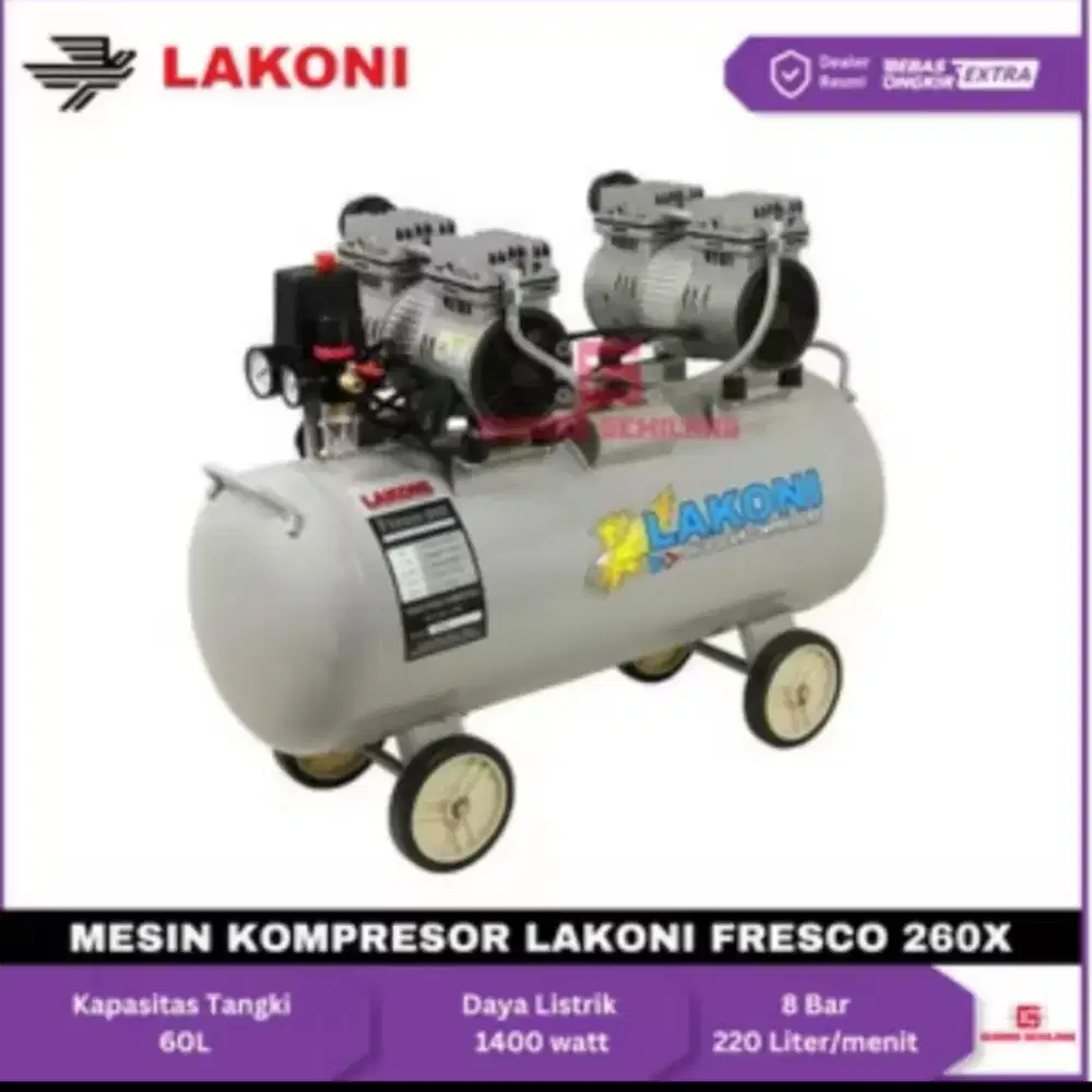 MESIN KOMPRESOR LAKONI FRESCO 260X