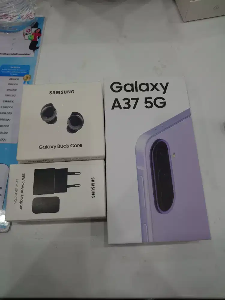 SAMSUNG GALAXY A37 FREE BUDSCORE DAN ADAPTOR