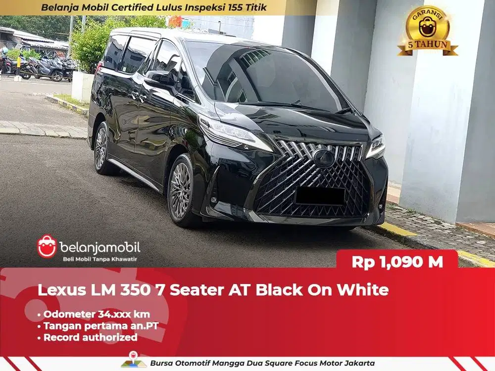 [ LOW KM 30RB KM ] Lexus LM350 LM 350 7 Seater 2022 2023